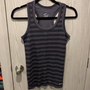 Nike dry fit racer back tank top